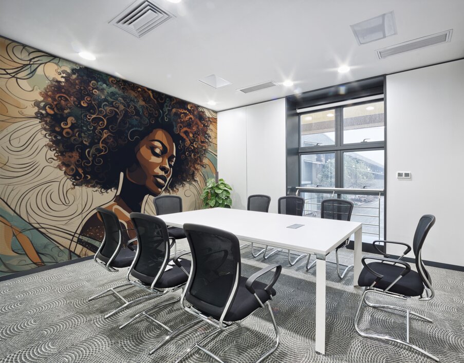 Melanin Magic  55 Wall Printing