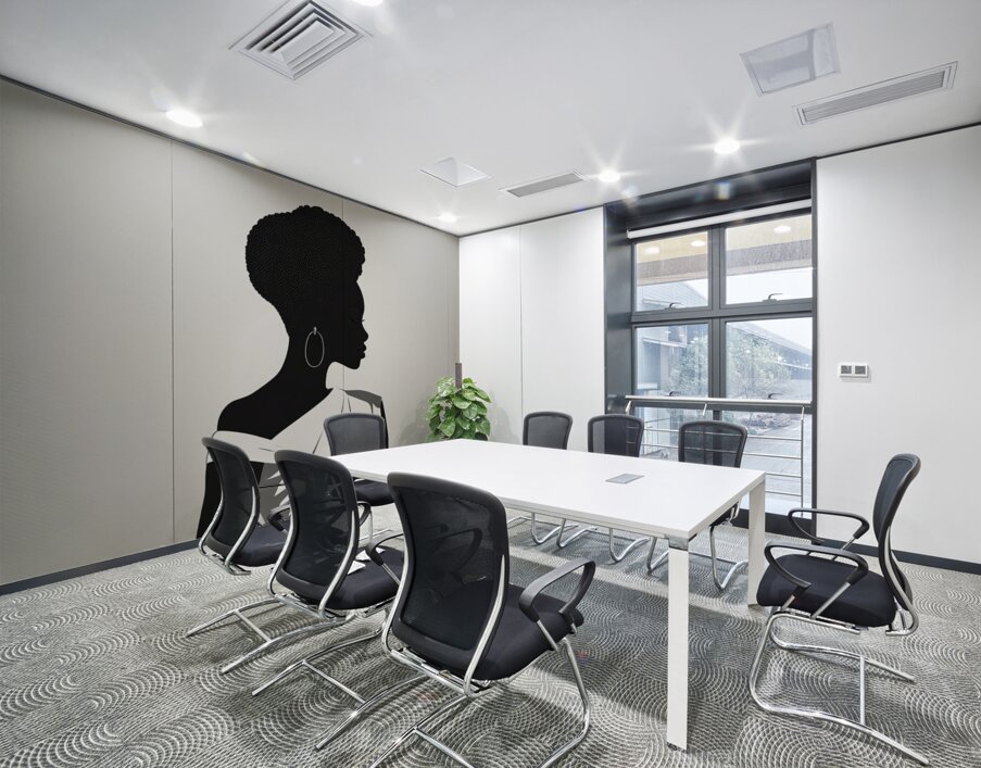 Silhouette of Strength Collection 1 - The Artful Mane 9 Wall Printing