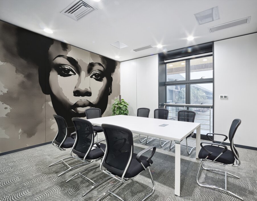 Silhouette of Strength Collection 1 - The Artful Mane 10 Wall Printing