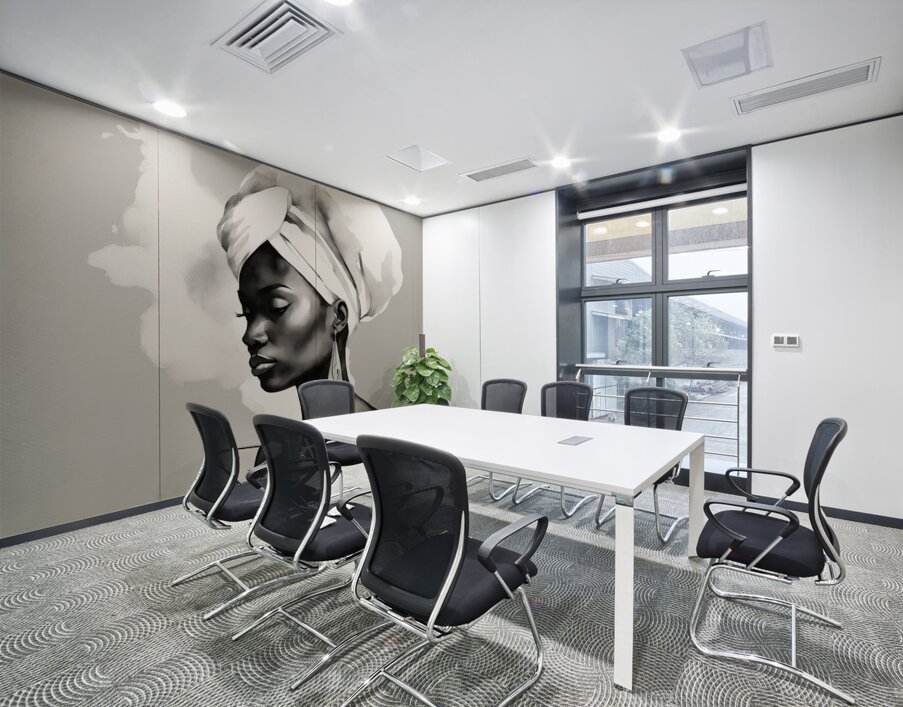 Silhouette of Strength Collection 1 - The Artful Mane 12 Wall Printing