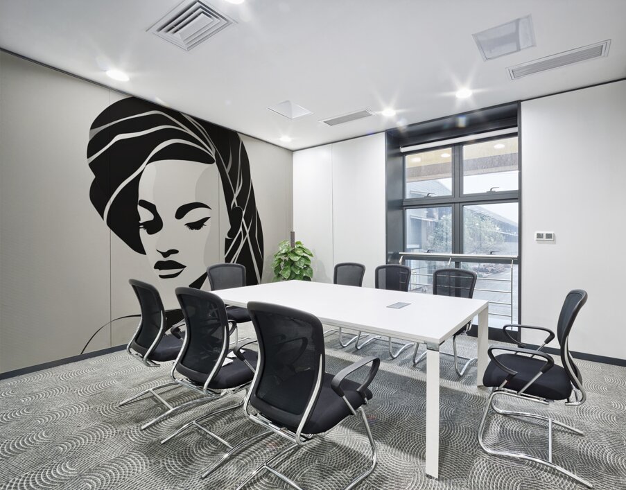 Silhouette of Strength Collection 1 - The Artful Mane 21 Wall Printing