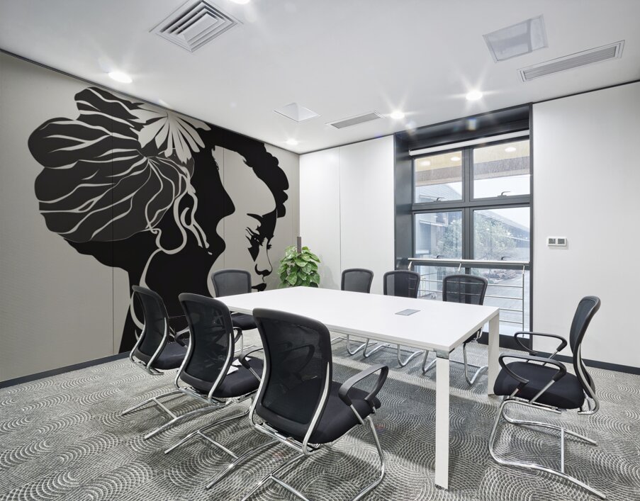 Silhouette of Strength Collection 1 - The Artful Mane 29 Wall Printing