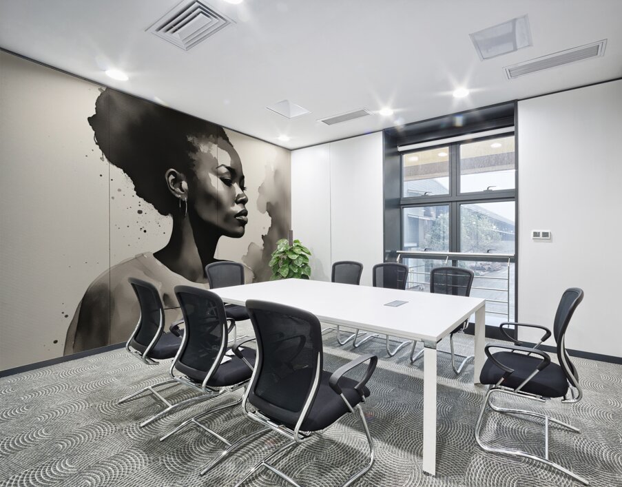 Silhouette of Strength Collection 1 - The Artful Mane 30 Wall Printing