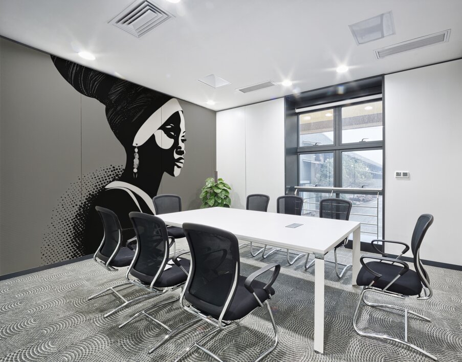 Silhouette of Strength Collection 1 - The Artful Mane 35 Wall Printing