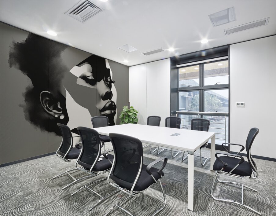 Silhouette of Strength Collection 1 - The Artful Mane 41 Wall Printing