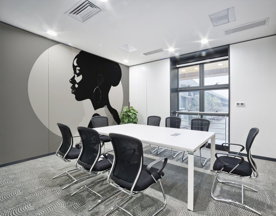 Silhouette of Strength Collection 1 - The Artful Mane 43 Wall Printing