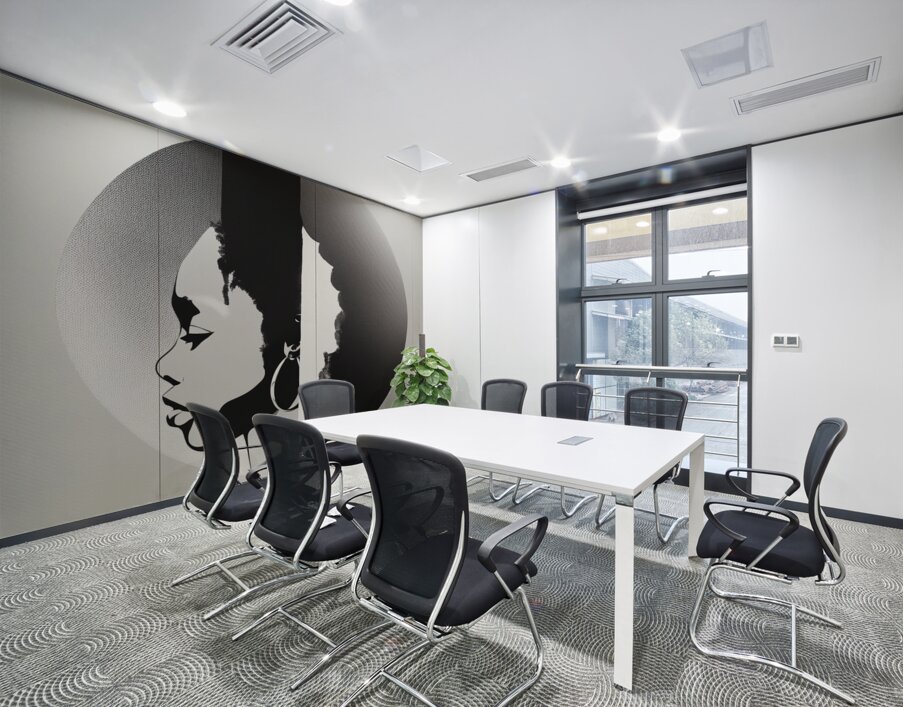 Silhouette of Strength Collection 1 - The Artful Mane 48 Wall Printing