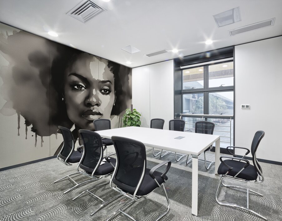 Silhouette of Strength Collection 1 - The Artful Mane 57 Wall Printing