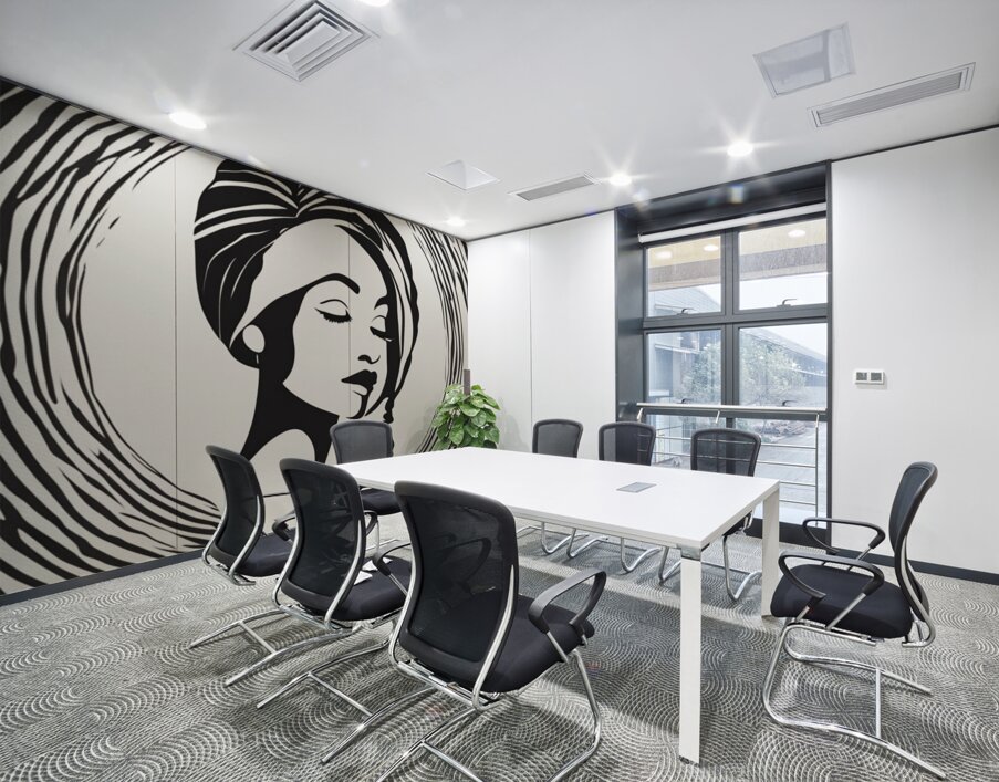 Silhouette of Strength Collection 1 - The Artful Mane 61 Wall Printing