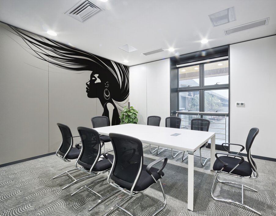 Silhouette of Strength Collection 1 - The Artful Mane 62 Wall Printing