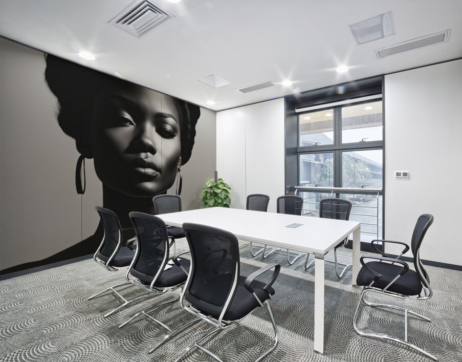 Silhouette of Strength Collection 2 - The Artful Mane 9 Wall Printing