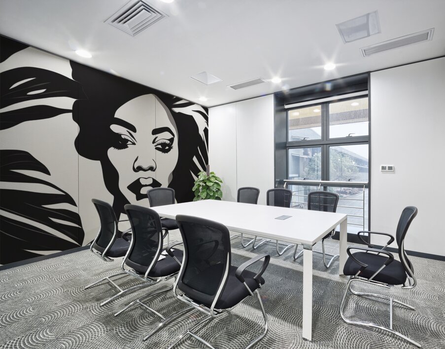 Silhouette of Strength Collection 2 - The Artful Mane 10 Wall Printing