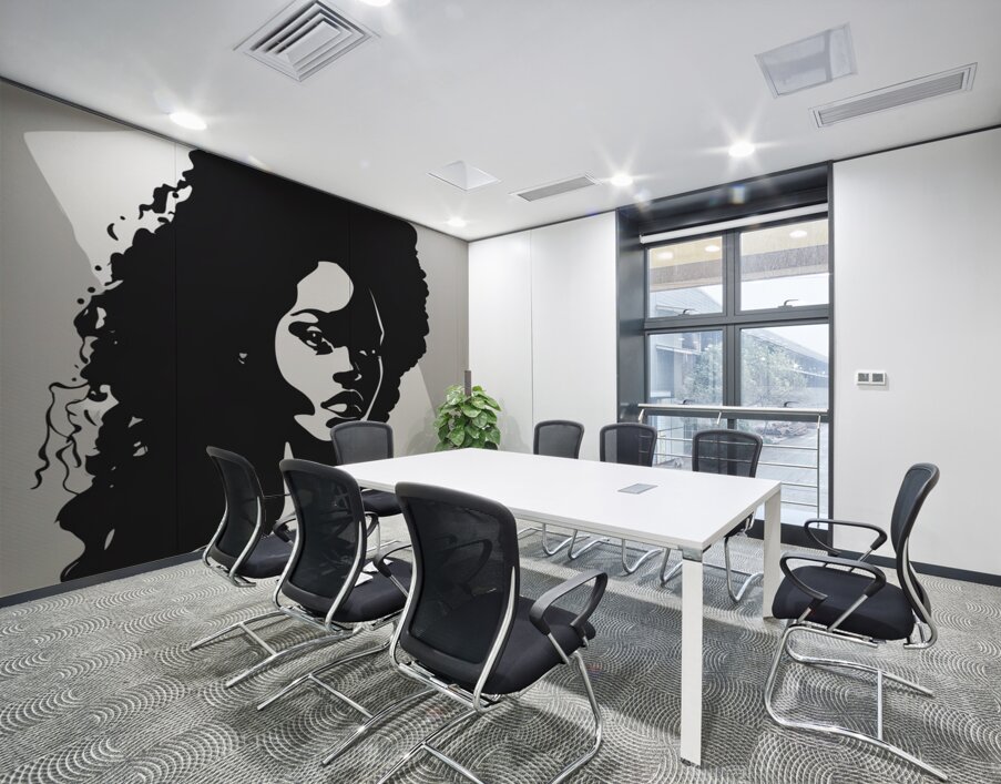 Silhouette of Strength Collection 2 - The Artful Mane 12 Wall Printing