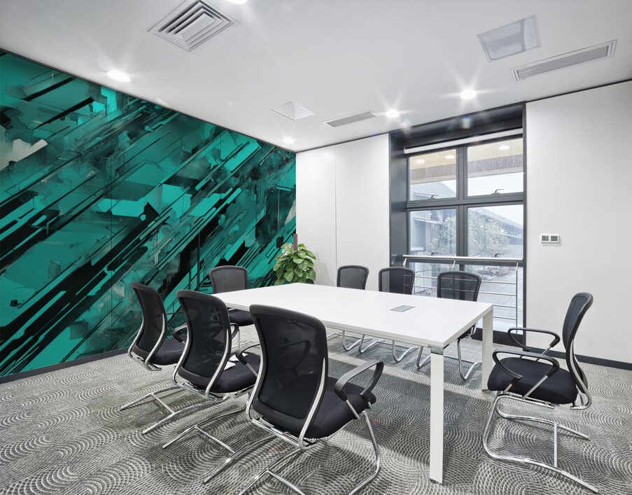 A Touch of Color: Celebrating Hue at The Artful Mane 6 Wall Printing