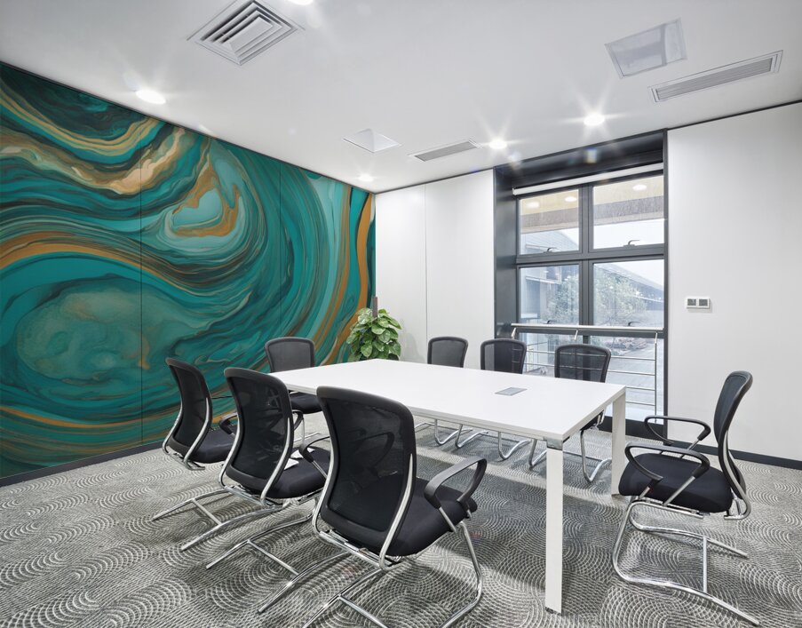 A Touch of Color: Celebrating Hue at The Artful Mane 10 Wall Printing