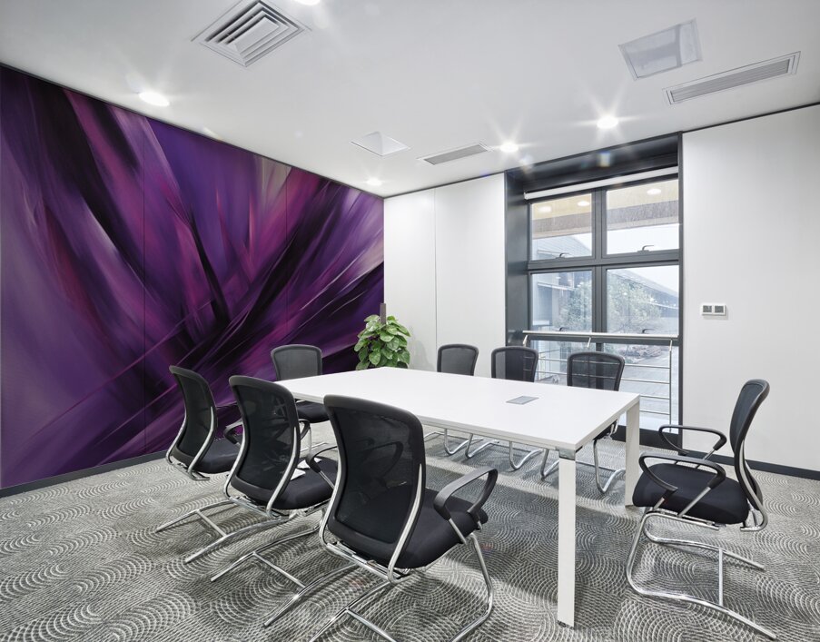 The Purle Aurora 1 Wall Printing