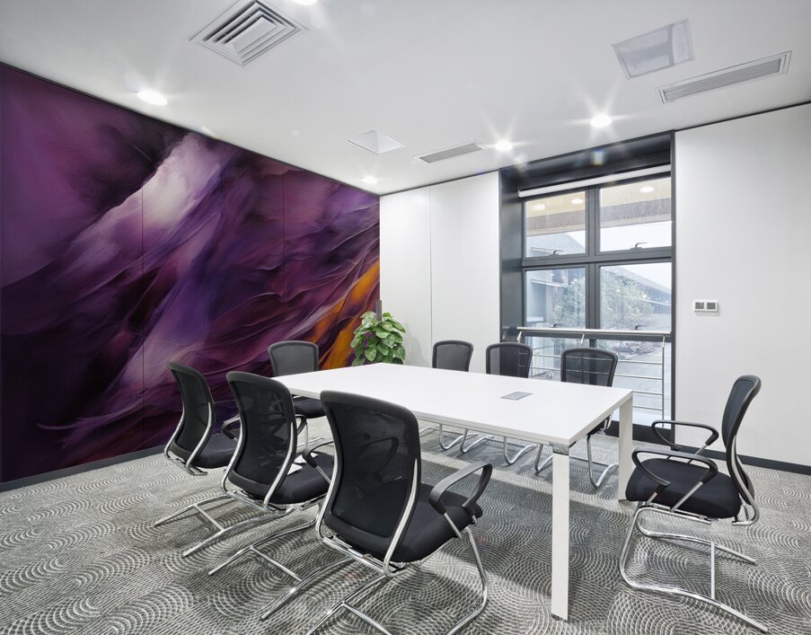 The Purle Aurora 10 Wall Printing