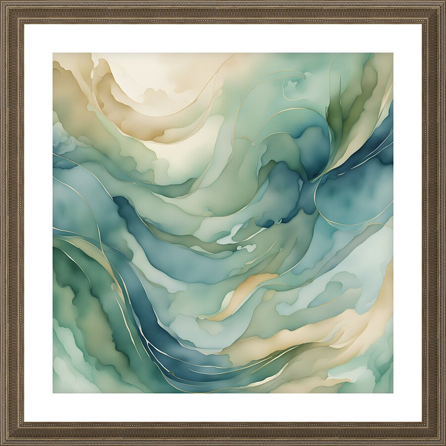 Ethereal Elements 5 Picture Frame print