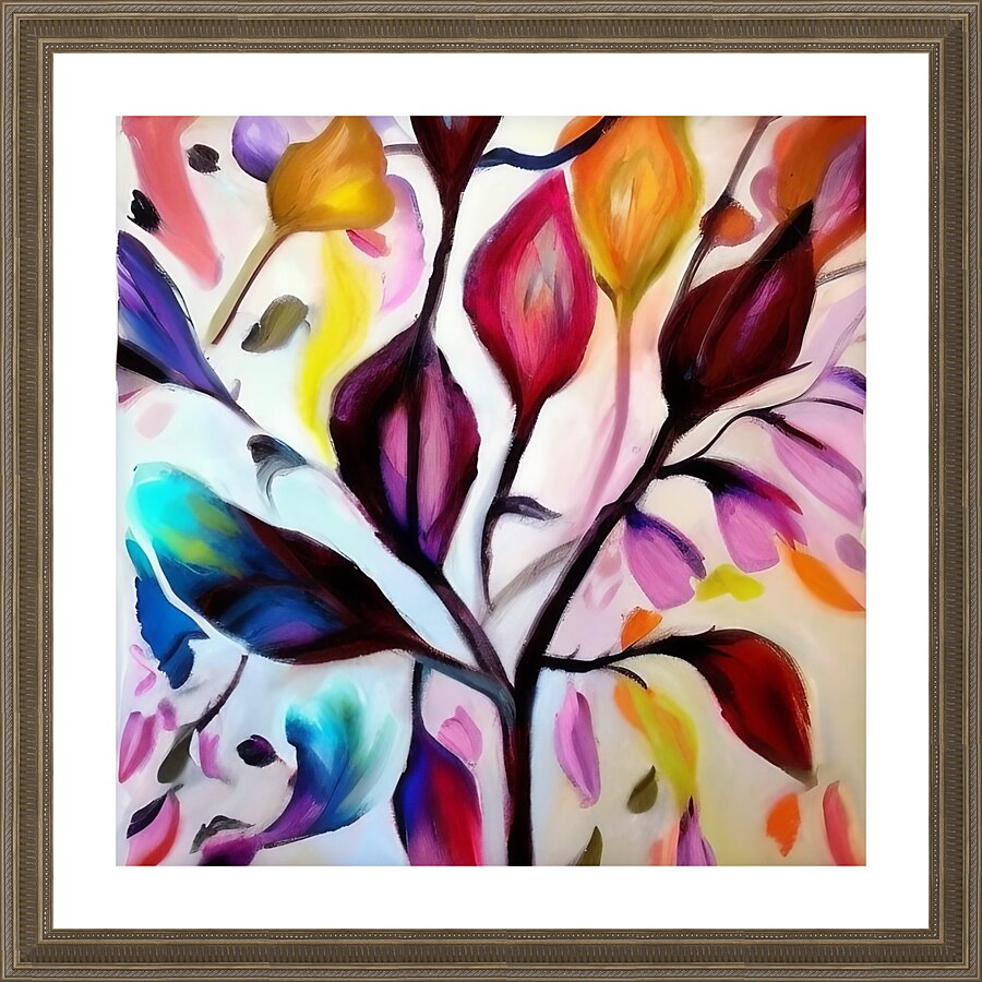 Branching Out. Abstract.  Picture Frame print