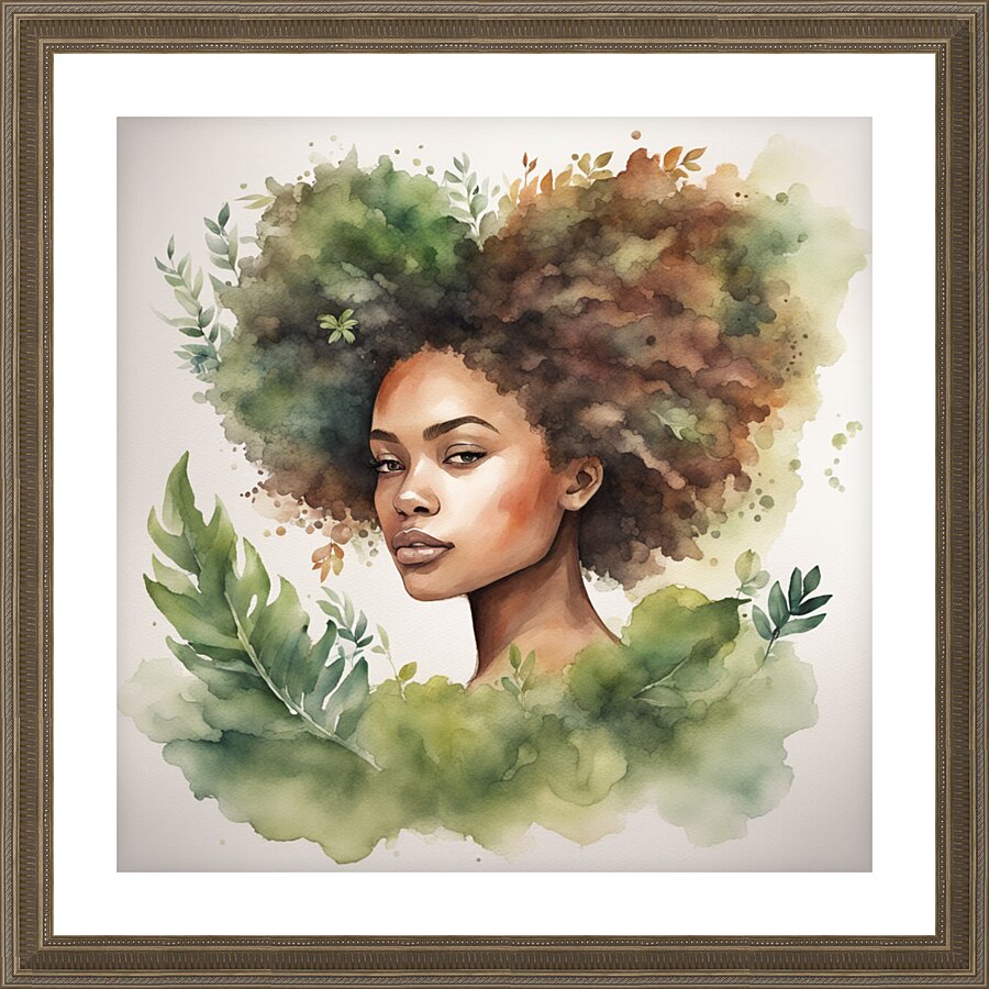Melanin Magic  13 Picture Frame print