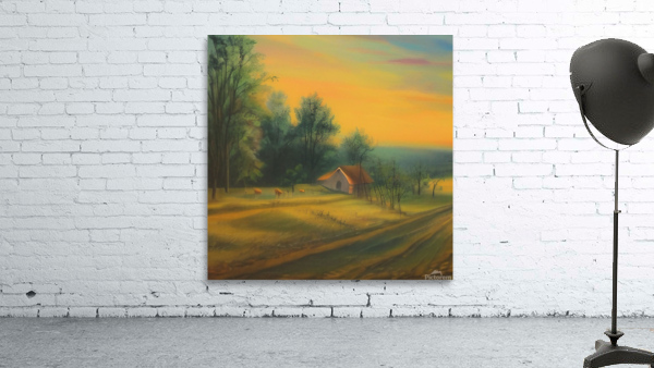 Tranquility. Countryside. Wall Preview