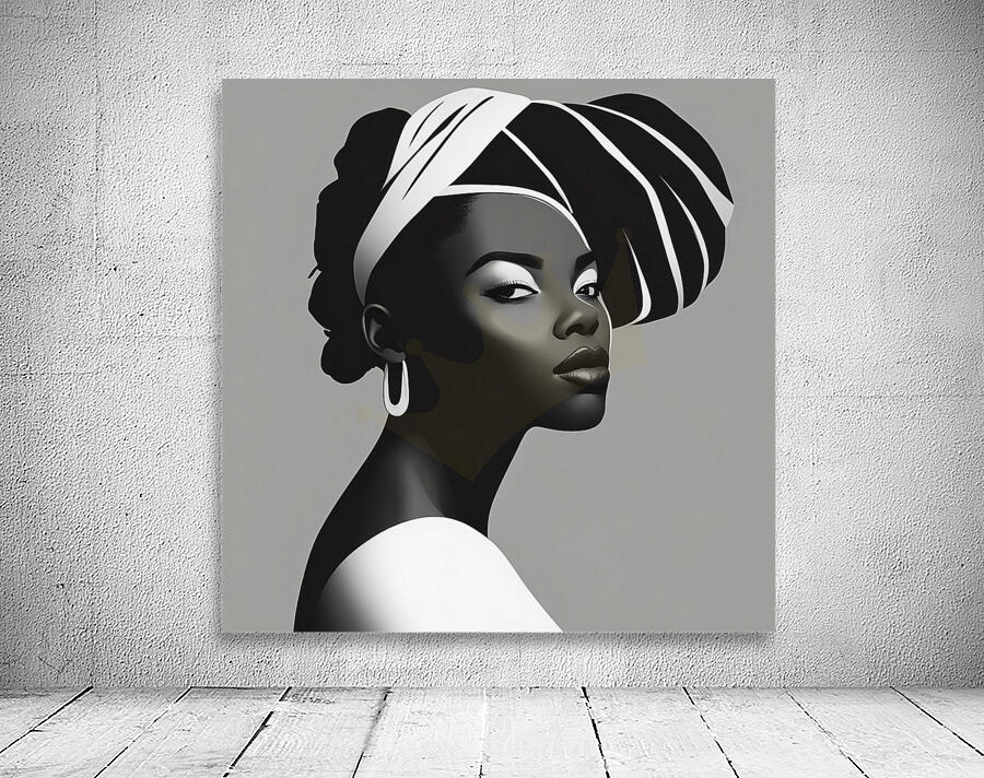 Silhouette of Strength Collection 1 - The Artful Mane 25 Wall Preview