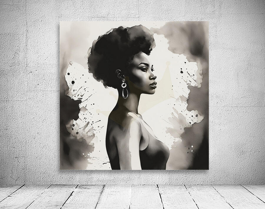 Silhouette of Strength Collection 1 - The Artful Mane 32 Wall Preview