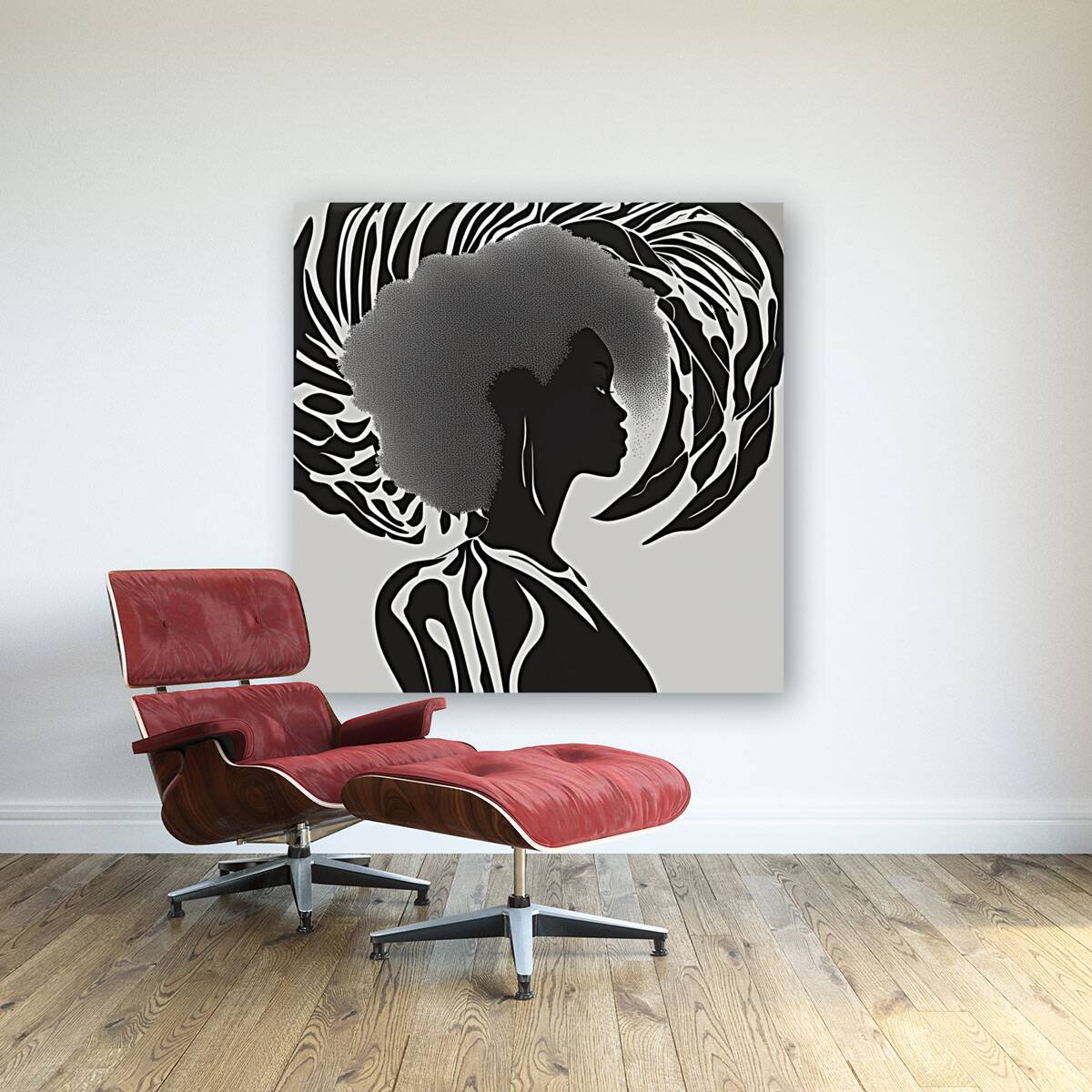 Silhouette of Strength Collection 1 - The Artful Mane 8 Reproduction