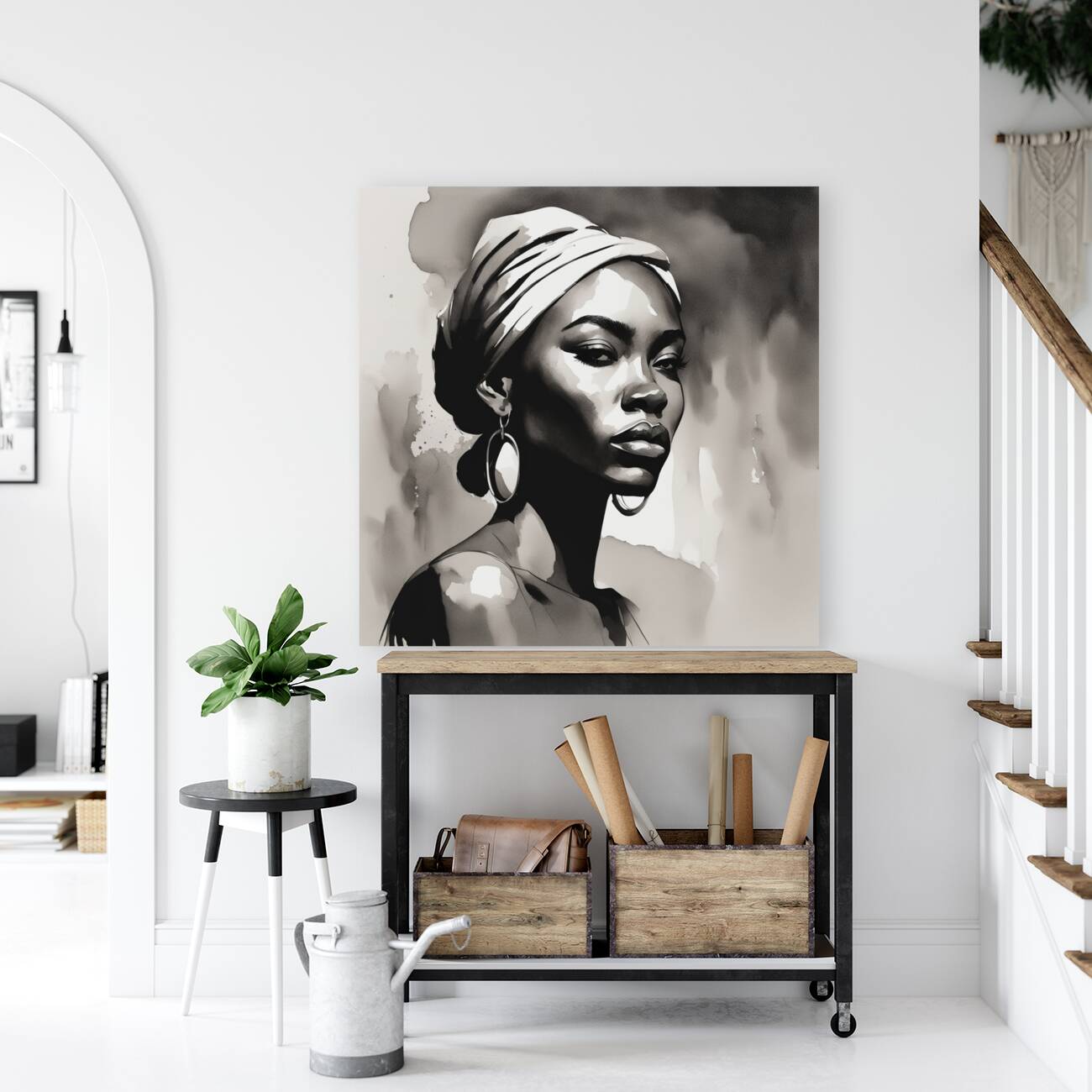 Silhouette of Strength Collection 1 - The Artful Mane 44 Reproduction