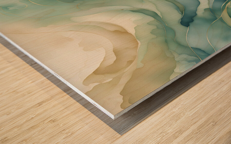 Ethereal Elements 5 Wood print