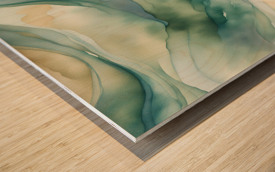 Ethereal Elements 9 Wood print