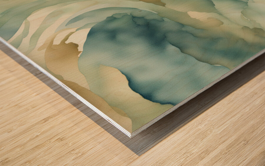 Ethereal Elements 23 Wood print