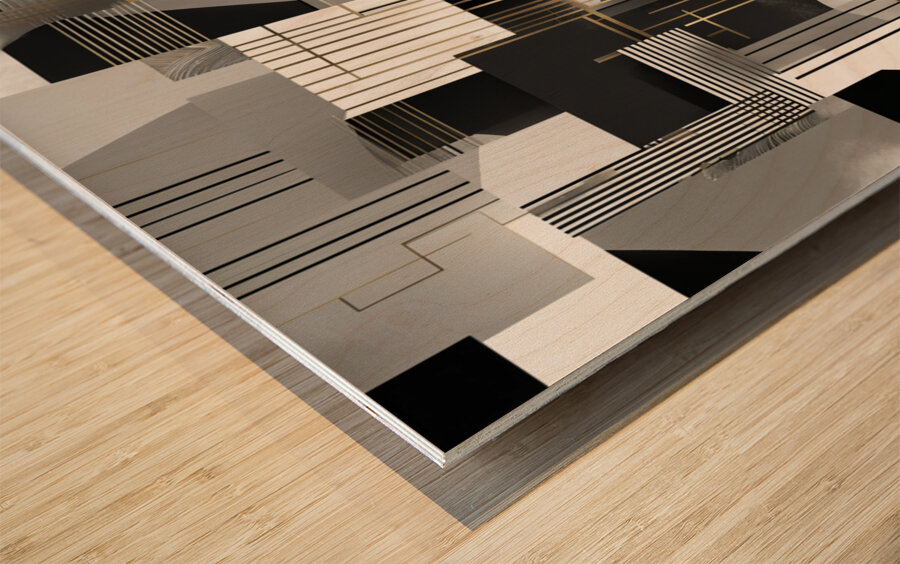 Urban Echo 18 Wood print