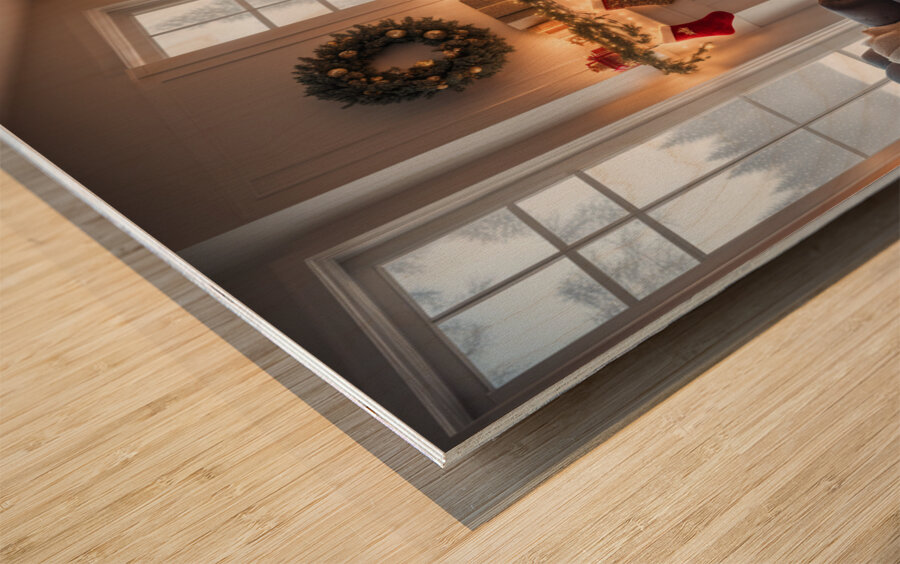 Winter Wonderland & Christmas Celebration 44 Wood print