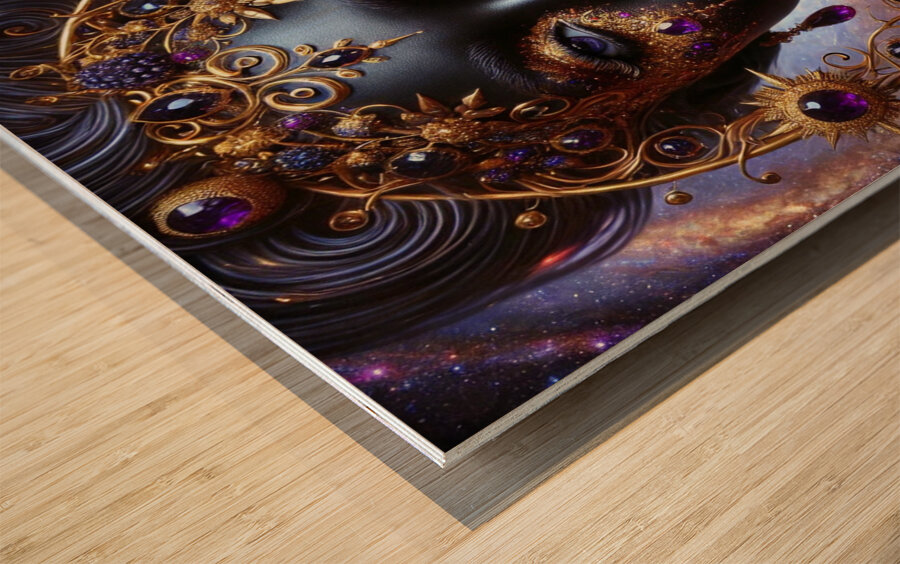 Melonated Avatars Collection 1 2 Wood print