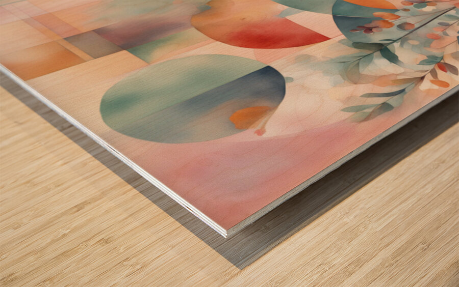 A Touch of Color 2: Celebrating Hue at The Artful Mane 58 Wood print